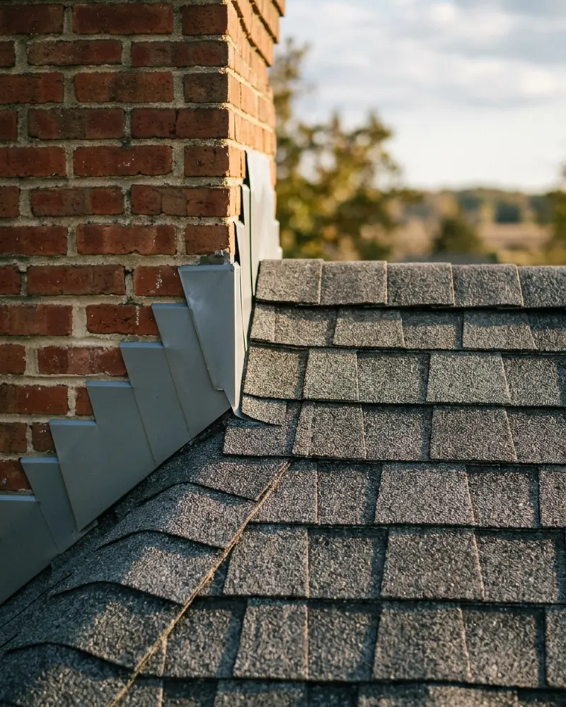 Close-up of Gutter Cleaning work by Beardman Building Services in Dunedin